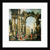 A Capriccio of Classical Ruins by Giovanni Paolo Panini