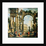 A Capriccio of Classical Ruins by Giovanni Paolo Panini