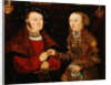 Portrait of Gangolff, Lord of Hohen Gerolzegg and His Wife by Circle of Lucas Cranach the Younger