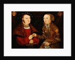 Portrait of Gangolff, Lord of Hohen Gerolzegg and His Wife by Circle of Lucas Cranach the Younger