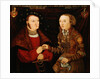 Portrait of Gangolff, Lord of Hohen Gerolzegg and His Wife by Circle of Lucas Cranach the Younger