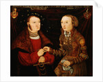 Portrait of Gangolff, Lord of Hohen Gerolzegg and His Wife by Circle of Lucas Cranach the Younger