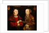Portrait of Gangolff, Lord of Hohen Gerolzegg and His Wife by Circle of Lucas Cranach the Younger