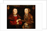 Portrait of Gangolff, Lord of Hohen Gerolzegg and His Wife by Circle of Lucas Cranach the Younger