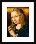 The Virgin at Prayer by Quentin Massys