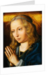 The Virgin at Prayer by Quentin Massys
