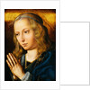 The Virgin at Prayer by Quentin Massys