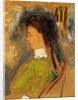 Violette Heymann by Odilon Redon
