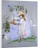 Julie in Pink at the Edge of the Lake by Berthe Morisot