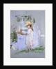 Julie in Pink at the Edge of the Lake by Berthe Morisot
