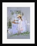 Julie in Pink at the Edge of the Lake by Berthe Morisot
