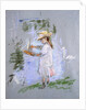 Julie in Pink at the Edge of the Lake by Berthe Morisot