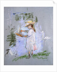 Julie in Pink at the Edge of the Lake by Berthe Morisot