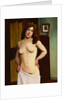 Torso at the Armoire (Nude Redheaded Woman Standing by Felix Vallotton