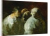 Four People by Honore Daumier