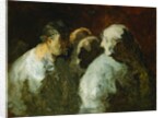 Four People by Honore Daumier