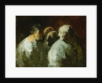 Four People by Honore Daumier
