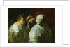Four People by Honore Daumier