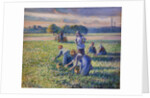 The Pea Harvest by Camille Pissarro