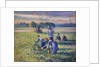 The Pea Harvest by Camille Pissarro