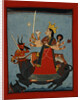 Mandi School Painting of Durga Slays Mahishasura by Anonymous