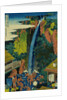 Roben Waterfall of Oyama in Sagami Province, from the Series A Journey to the Waterfalls of All the Provinces by HOKUSAI