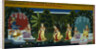 Mewar Illustration of Krishna and Women from Gita Govinda by Anonymous