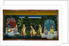 Mewar Illustration of Krishna and Women from Gita Govinda by Anonymous