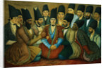 A Young Qajar Prince and His Entourage by Abu'l Hasan
