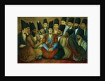 A Young Qajar Prince and His Entourage by Abu'l Hasan