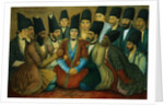 A Young Qajar Prince and His Entourage by Abu'l Hasan