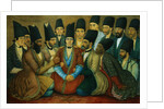 A Young Qajar Prince and His Entourage by Abu'l Hasan