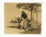 A Grandmama by Honore Daumier