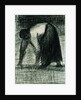Peasant with Hands to the Ground by Georges Seurat