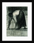 Peasant with Hands to the Ground by Georges Seurat