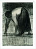 Peasant with Hands to the Ground by Georges Seurat