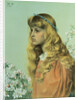 Adele: Portrait of Miss Adele Donaldson by Frederick Sandys