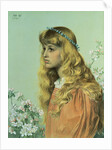 Adele: Portrait of Miss Adele Donaldson by Frederick Sandys