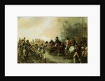 The Duke of Wellington on the Road to Quatre Bras by Robert Alexander Hillingford