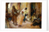 At the Walis Door by Edgar Bundy