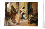 At the Walis Door by Edgar Bundy