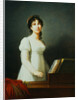 Portrait of Angelica Catalani Singing at a Pianoforte by Elisabeth Louise Vigee-LeBrun
