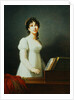 Portrait of Angelica Catalani Singing at a Pianoforte by Elisabeth Louise Vigee-LeBrun
