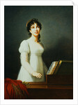 Portrait of Angelica Catalani Singing at a Pianoforte by Elisabeth Louise Vigee-LeBrun