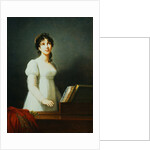 Portrait of Angelica Catalani Singing at a Pianoforte by Elisabeth Louise Vigee-LeBrun
