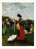 At the Races (Parasol) by Francisco Miralles