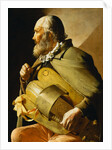Hurdy-Gurdy Player by Georges de La Tour