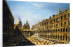 View of the Courtyard of the Palazzo Ducale in Venice by Michele Marieschi