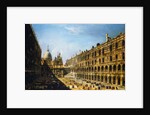 View of the Courtyard of the Palazzo Ducale in Venice by Michele Marieschi
