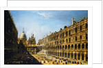 View of the Courtyard of the Palazzo Ducale in Venice by Michele Marieschi